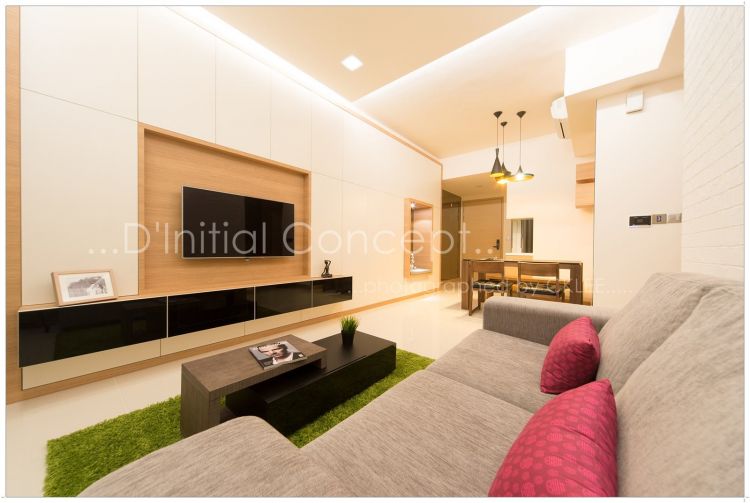 Scandinavian Design - Living Room - Condominium - Design by D Initial Concept